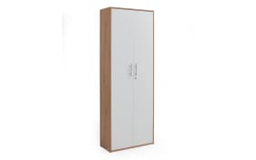 Schrank Pronto, Artisan Oak Nachbildung/weiß matt, 2 Türen