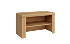 Garderobenbank Brest, teilmassive Buche