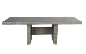 Garten-Wangentisch Bilbao in stone grey 