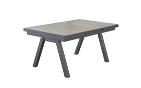 Gartentisch Komido, anthrazit, inkl. Ausziehfunktion