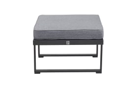 Hocker Sondrino, silber/hellgrau