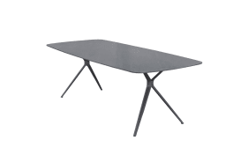Esstisch Bari, anthrazit/grau, B/T 160 x 90 cm