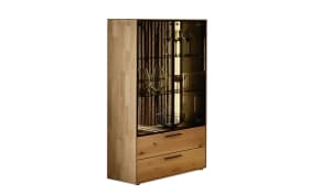 Highboard Targo, Kerneiche natur/anthrazit