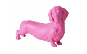 Wuffy Figur Canoso, pink, 24 cm