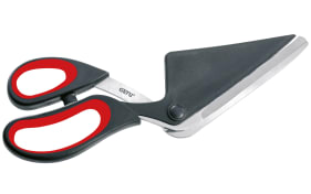 Pizzaschere Pezzo in schwarz/rot
