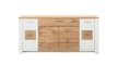 Sideboard Matera, weiß/Altholz-Nachbildung