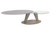Couchtisch Octane in zementgrau/taupe