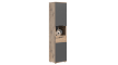 Hochschrank Mason aus MDF in Nox Oak Nachbildung/basaltfarbig, 190 cm