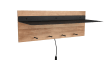 Wandgarderobe Romy II in Holz Nachbildung, mit LED Stripe