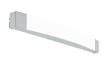 LED-Spiegelleuchte Siderno in chromfarbig, 58 cm
