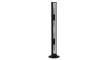 Standleuchte Redcliffe in schwarz, 135,5 cm