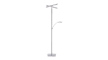 LED-Standleuchte CCT Artur in stahlfarbig, 199 cm