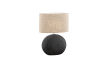 Tischleuchte Foro in schwarz/sand, 53 cm