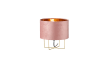 Tischleuchte Aura in rosé/gold, 32 cm