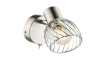 Wandleuchte Texas in nickel matt