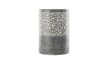 Tischleuchte Vintage in grau, 25 cm