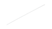 Abdeckschiene DUOline, transparent, 100 cm