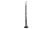 LED-Standleuchte Wave in schwarz, 150 cm