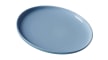 Teller flach Jasper in ozeanblau, 26 cm