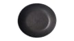 Schale Kitwe aus Steingut in schwarz, 20 cm