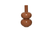 Vase aus Steingut in braun, 41 cm 