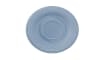 Kaffeeuntertasse Horizon Color Loop aus Porzellan in hellblau