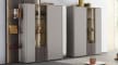 Highboard Audra, Altholzbuche/sand, links