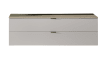 Lowboard Ina, kaschmir/Riva Eiche, 140 cm
