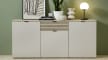 Highboard  Ina, kaschmir/Riva Eiche, 180 cm