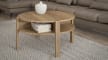 Couchtisch Breathtaker, Mauvelle Eiche Nachbildung