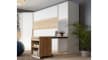 Multifunktionales Regal Smart Room, Eiche-Nachbildung/weiß