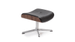 Hocker Timeout, schwarz/Walnuss