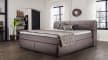 Boxspringbett Brillant, braun, 180 x 200 cm