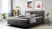 Boxspringbett Brillant, grau, 180 x 200 cm