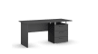 Schreibtisch 9531 Allrounder, grau, 140 x 75 cm