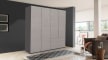 Funktionsschrank Loft, kieselgrau, 300 x 236 cm 