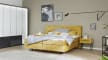 Boxspringbett Deluxe Edition, gelb, 180 x 200 cm