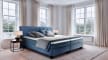 Boxspringbett Dunlopillo Superior, blau, 180 x 200 cm