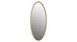Spiegel Matz Oval M, Antik Messing, 60 x 160 cm 