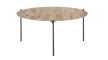 Couchtisch Assuan, Eiche massiv, ca. 74 cm