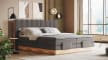 Boxspringbett Incana I, braun, inkl. elektrischer Verstellung