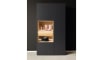 Vitrine Lumea, Eiche/anthrazit