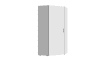 Eckschrank 650 Multiraumkonzept, weiß, 80 x 185 cm 
