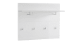 Garderobenpaneel GW-Adana, weiß, 96 x 90 cm
