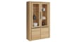 Vitrine Brest, massive Buche