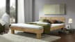 Bett Judith, Buche-Nachbildung, 90 x 200 cm