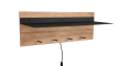 LED-Wandgarderobe Romy II, Holz-Nachbildung