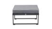 Hocker Sondrino, silber/hellgrau