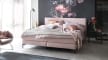 Boxspringbett Vita, rosa, H2/H3, 180 x 200 cm
