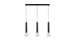 Pendelleuchte Barrell, schwarz, 3-flammig, 55 cm